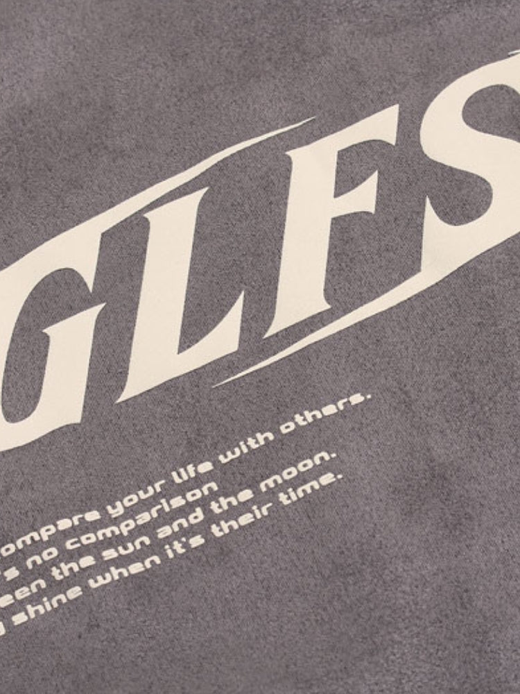T-Shirt in Suede 'GLFS' — Vista 7