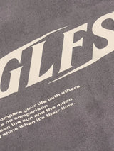 T-Shirt con Grafica 'Sun & Moon' — Grigio — Vista 5