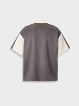 T-Shirt in Suede 'GLFS' — Vista 3
