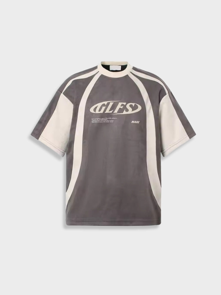 T-Shirt in Suede 'GLFS'