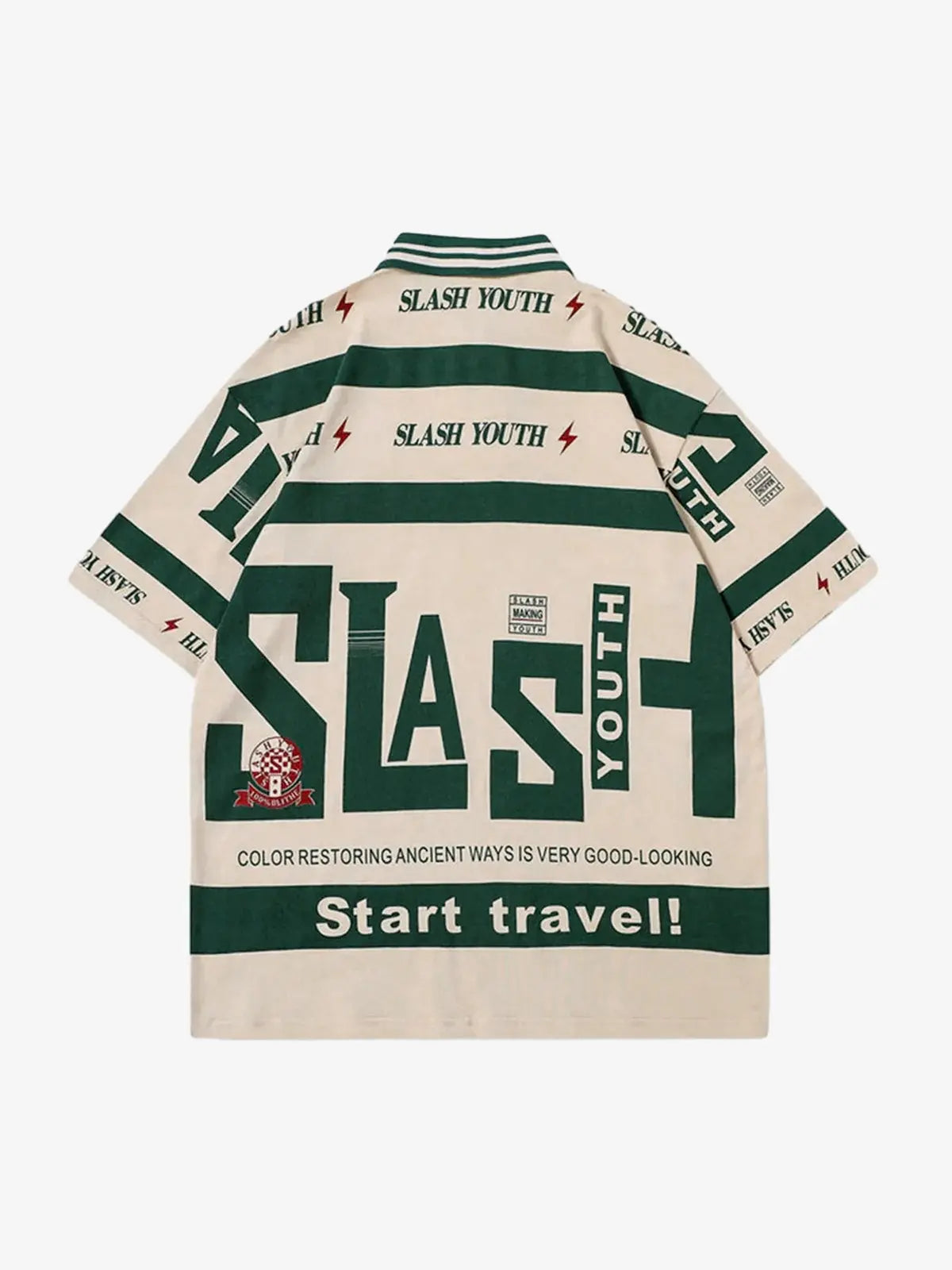 Polo 'Color Slash' — Vista 2