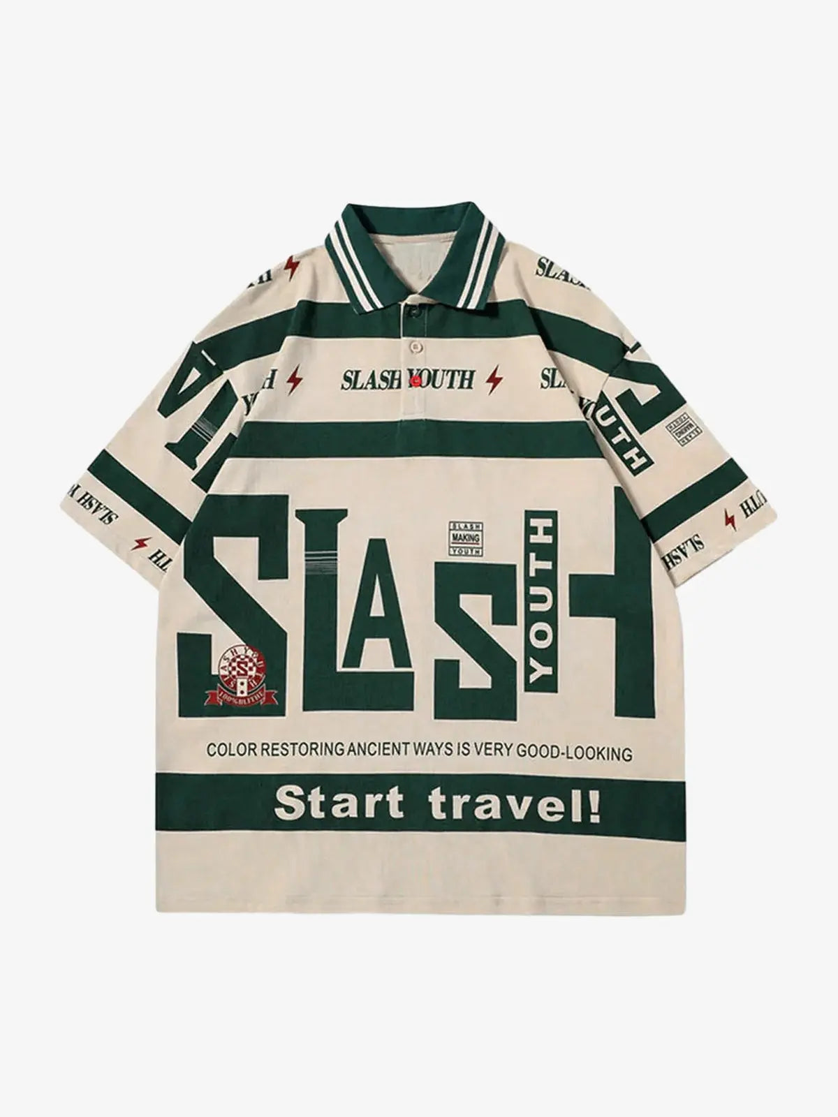 Polo 'Color Slash'