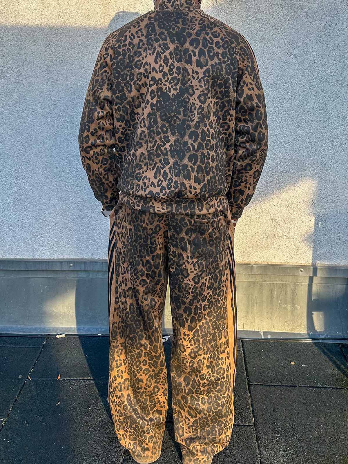 Tuta in Suede Stampa Ghepardo — Vista 4