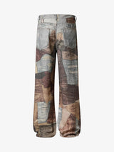 Jeans High Street Effetto Vissuto con Stampa Washed — Vista 11