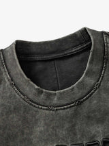T-Shirt Washed Vintage Multitasche 'Pocket' — Vista 6