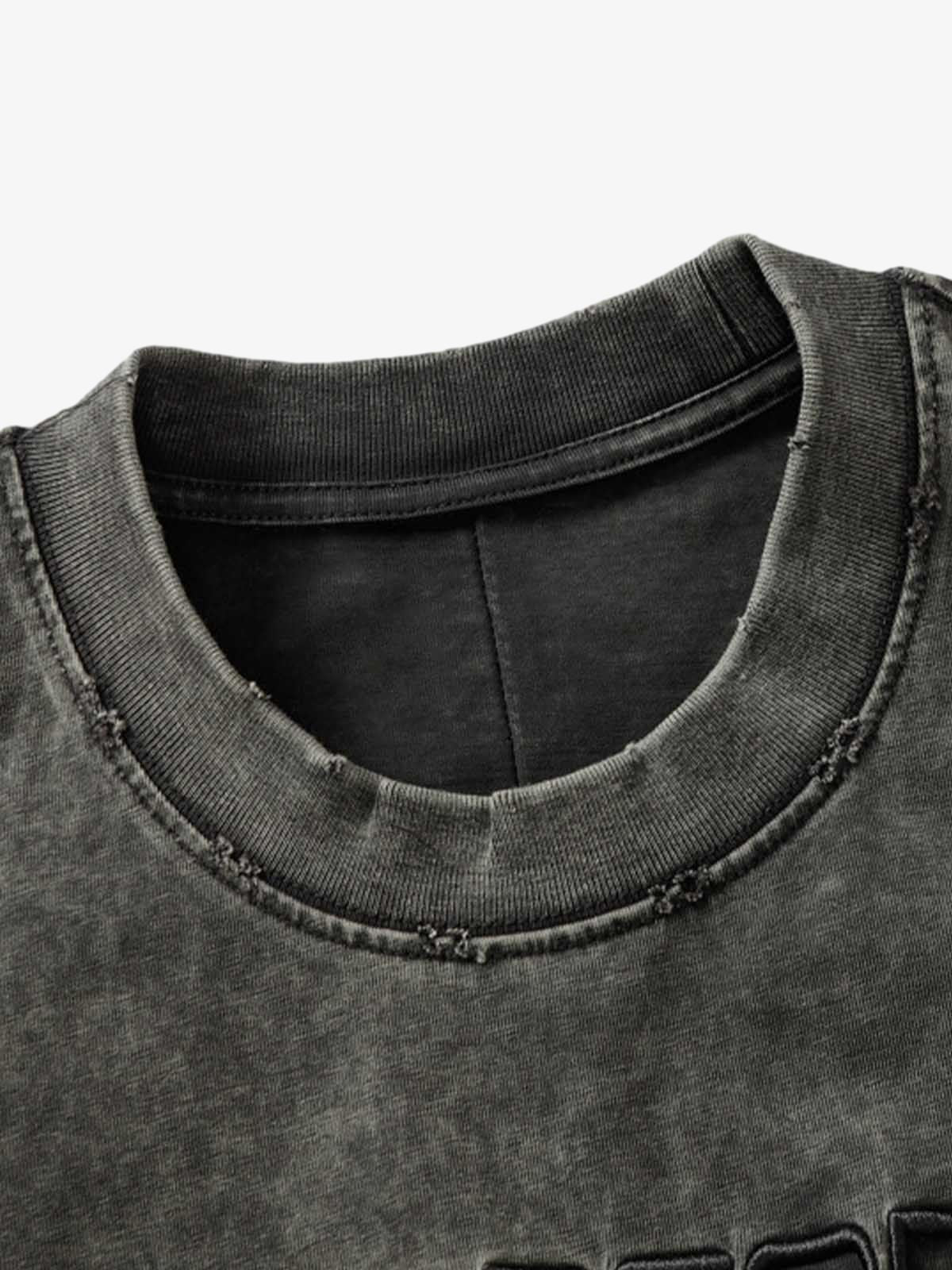 T-Shirt Washed Vintage Multitasche 'Pocket' — Vista 6