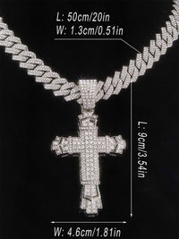 Collana con Croce High Street — Vista 3