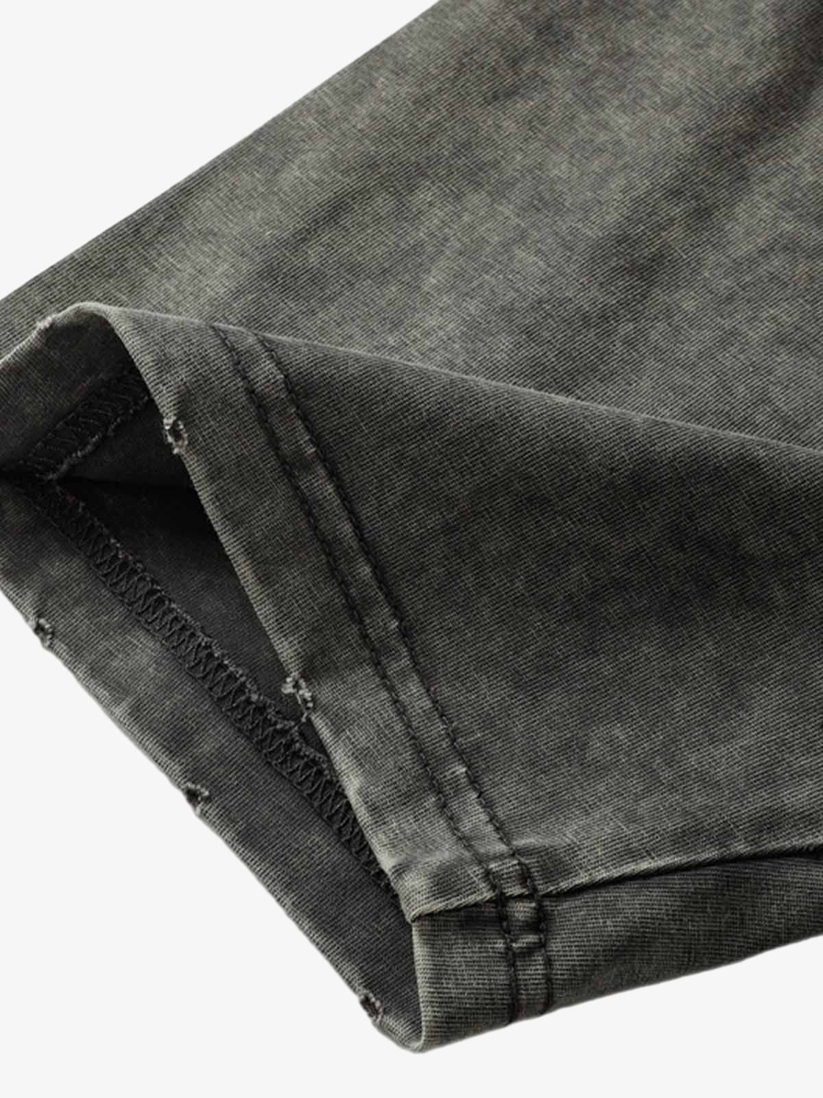 T-Shirt Washed Vintage Multitasche 'Pocket' — Vista 7