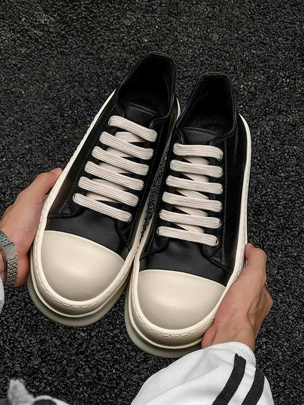 Sneakers Basse Chunky German Training — Vista 6