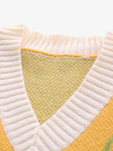 Maglione Asimmetrico Graffiti con Scollo a V 'Love' — Vista 10