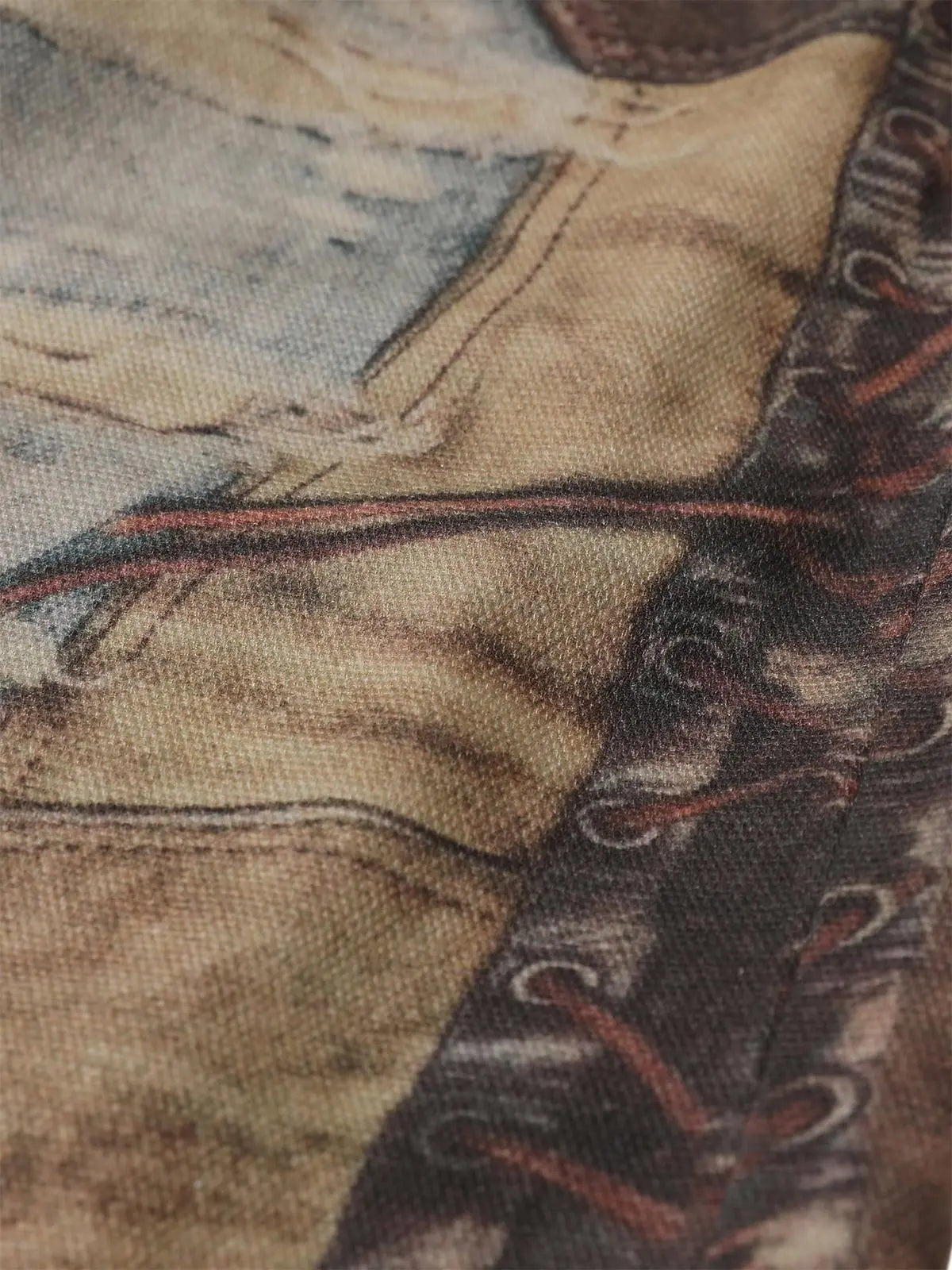 Jeans High Street Effetto Vissuto con Stampa Washed — Vista 14