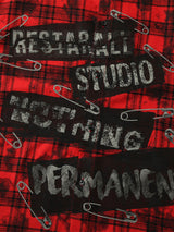 Camicia a Quadri con Stampa Pin Street — Vista 5