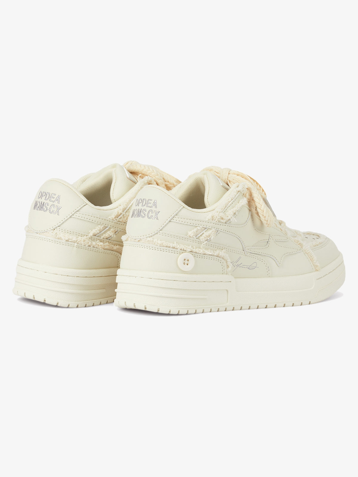 Sneakers Casual — Bianco — Vista 8