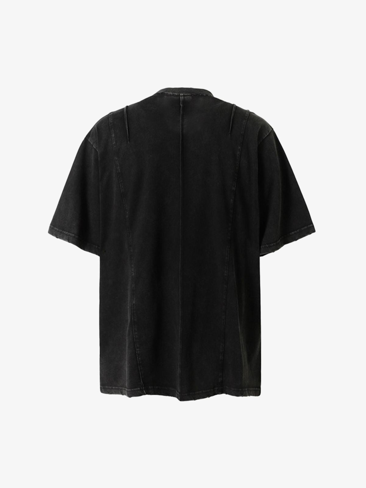 T-Shirt Washed Vintage Multitasche 'Pocket' — Vista 4