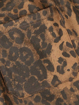 Tuta in Suede Stampa Ghepardo — Vista 18