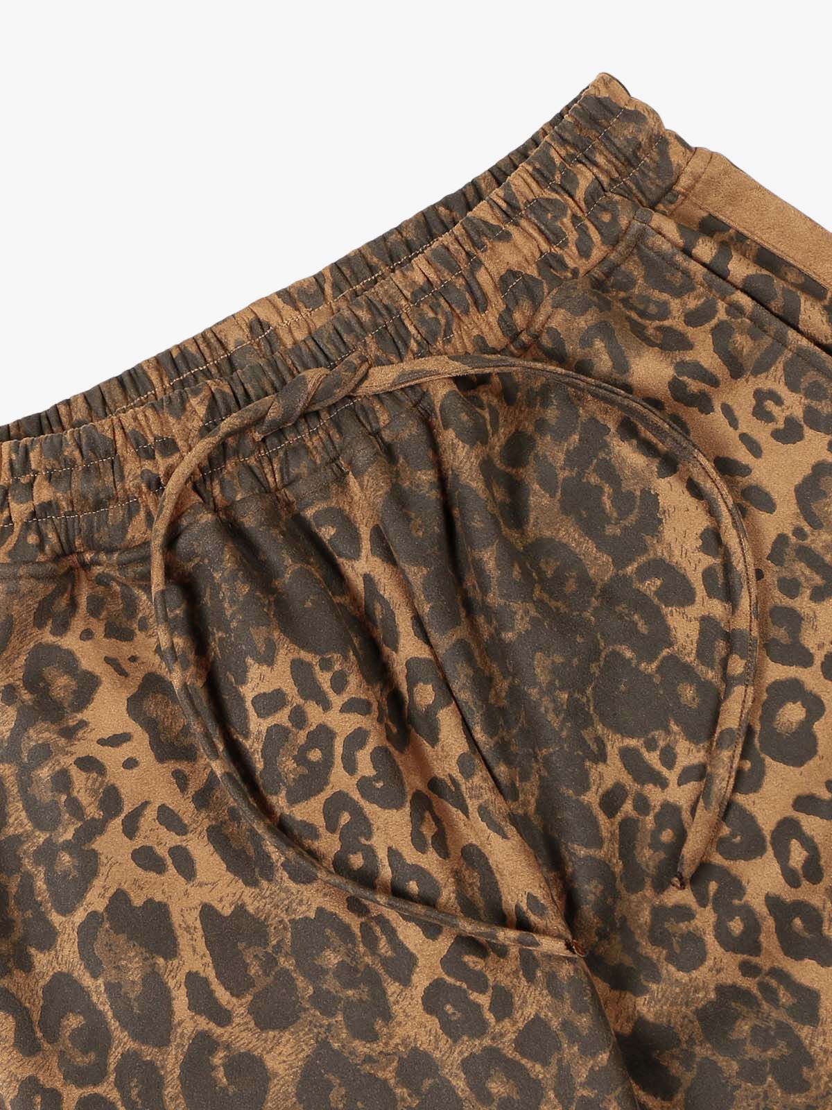 Tuta in Suede Stampa Ghepardo — Vista 19