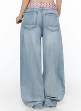 Jeans Larghi Washed