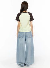 Jeans Larghi Washed