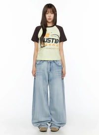 Jeans Larghi Washed