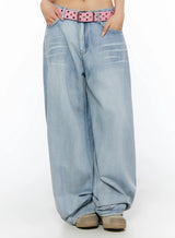 Jeans Larghi Washed