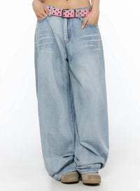 Jeans Larghi Washed
