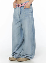 Jeans Larghi Washed