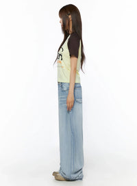 Jeans Larghi Washed