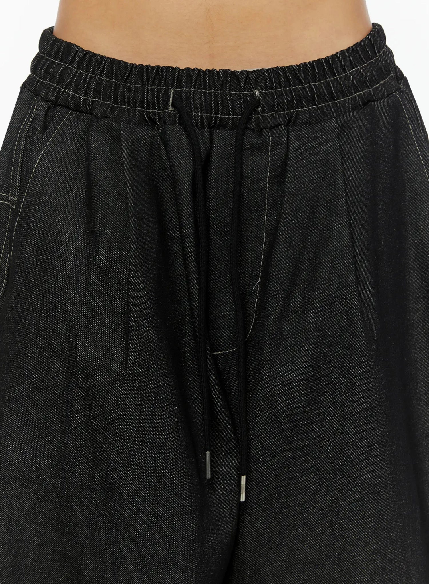 Jeans Baggy con Grafica sul Retro