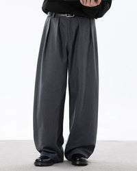 pantaloni sartoriali uomo larghi | pantaloni plissettati uomo | pantaloni a gamba larga uomo casual