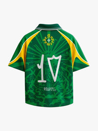 Completo Jersey Color Block Brasile — Vista 9
