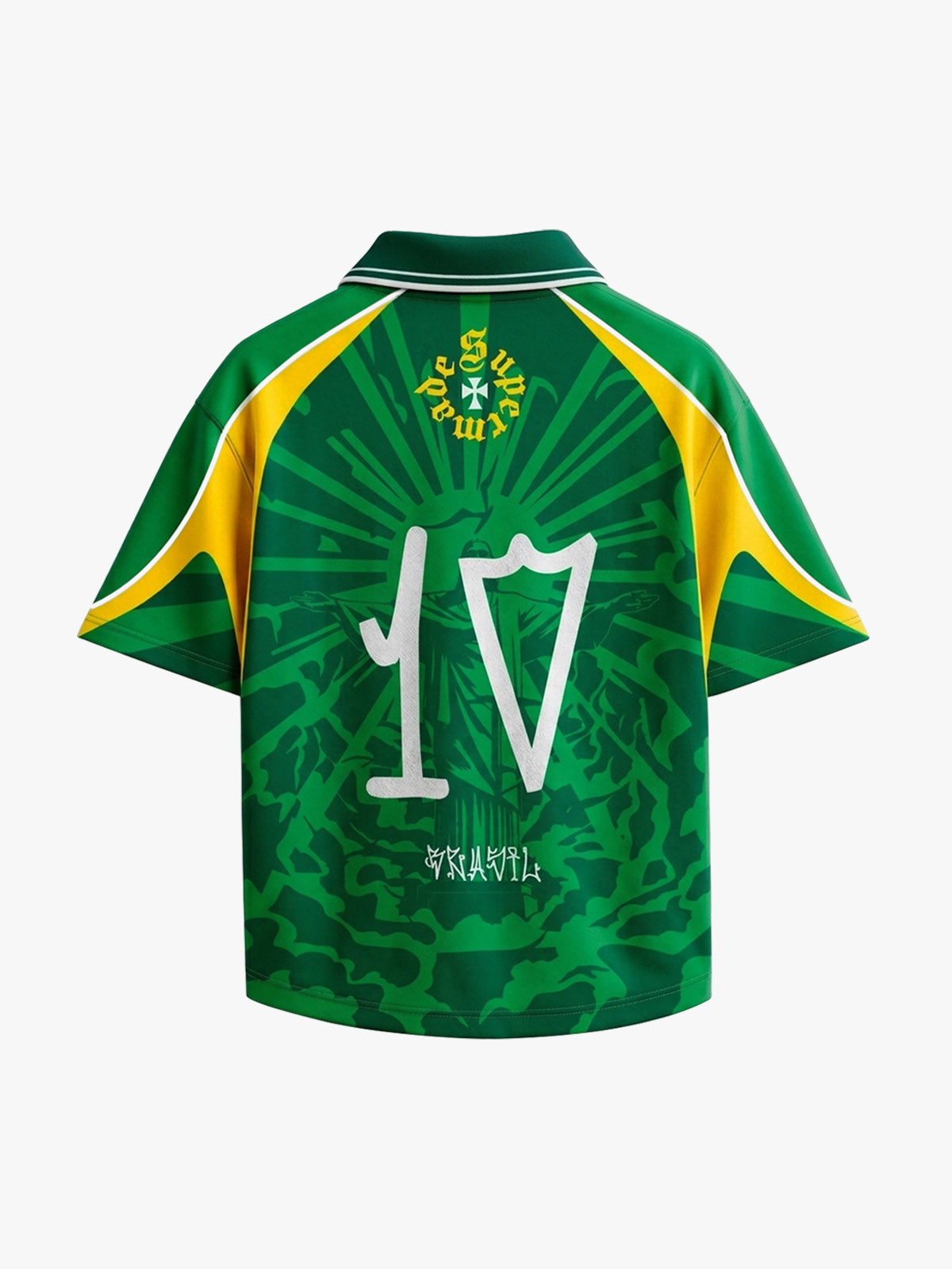 Completo Jersey Color Block Brasile — Vista 9