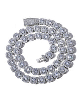 Collana a Catena Ottagonale Diamantata