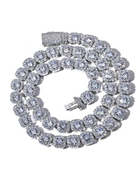 Collana a Catena Ottagonale Diamantata