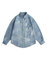Camicia di Jeans Stampata
