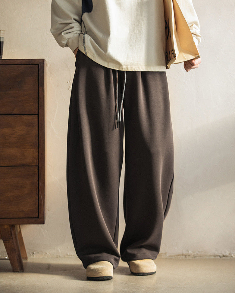Pantaloni Wide-Leg Relaxed con Coulisse 7,0