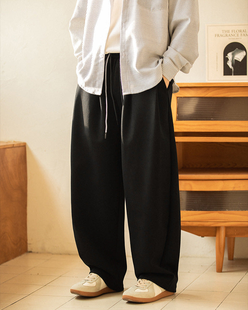 Pantaloni Wide-Leg Relaxed con Coulisse 7,0