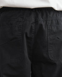 Pantaloni Effetto Jeans con Elastico in Vita