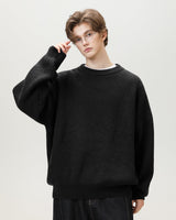 Maglione Girocollo Oversized Knit Rilassato