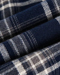 Overshirt a Quadri in Cotone