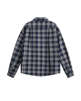 Overshirt a Quadri in Cotone