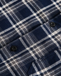 Overshirt a Quadri in Cotone