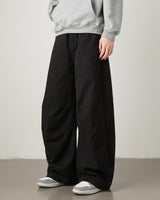 Pantaloni utility a gamba larga