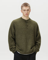 Maglione Polo Oversized Heritage Misto Lana