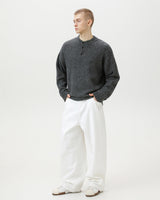 Maglione Polo Oversized Heritage Misto Lana