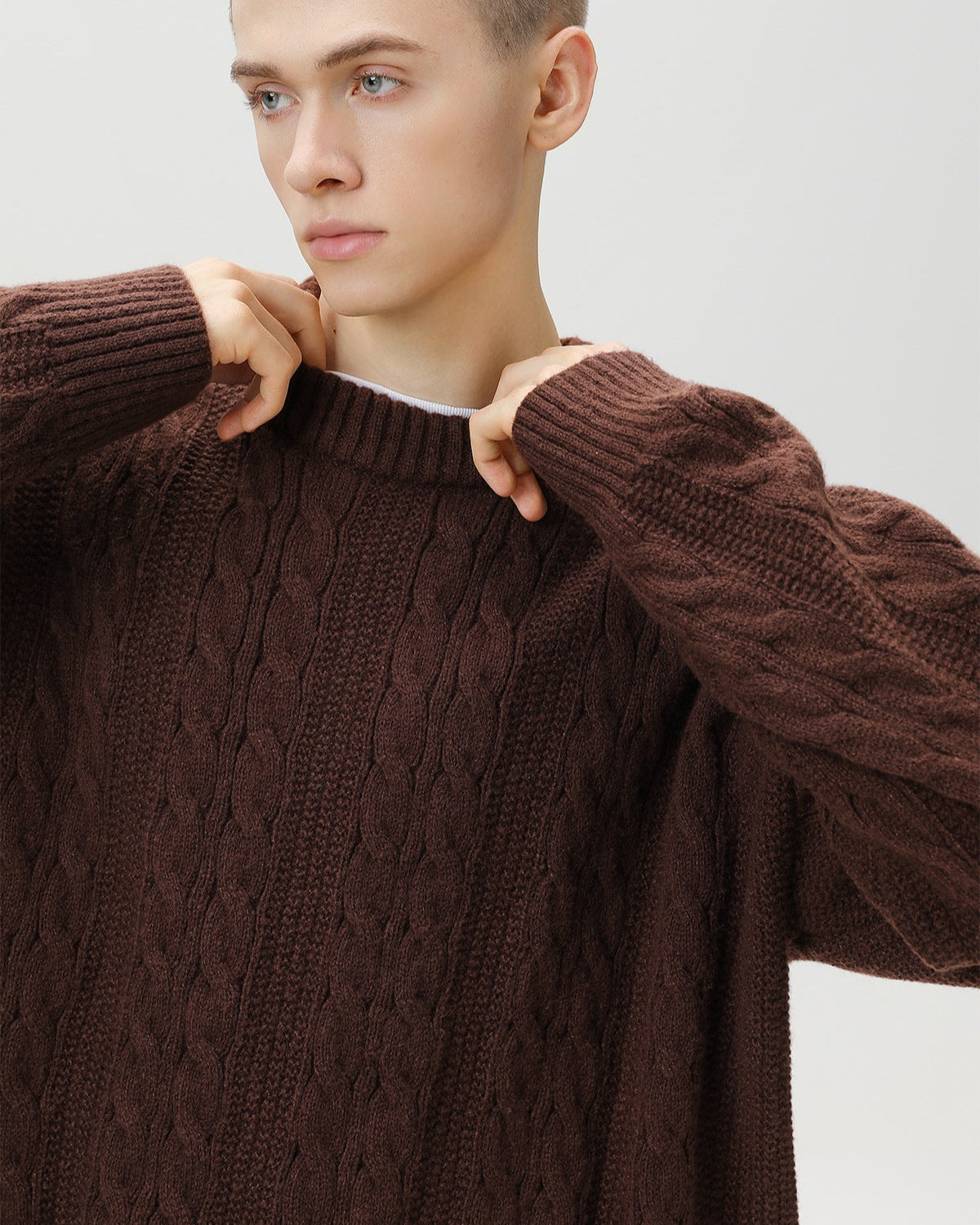 Maglione Cable Knit