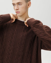 Maglione Cable Knit