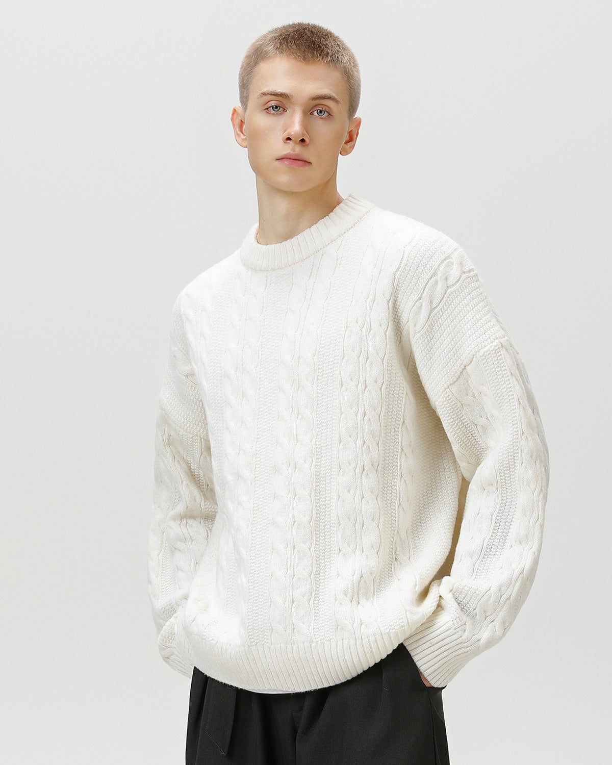 Maglione Cable Knit