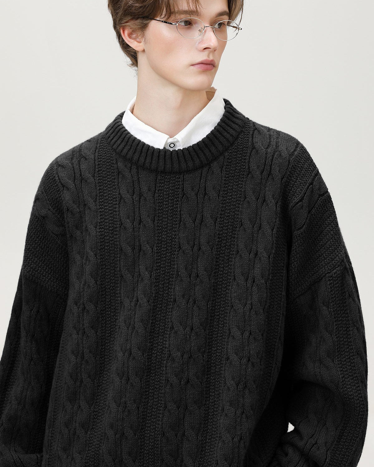Maglione Cable Knit