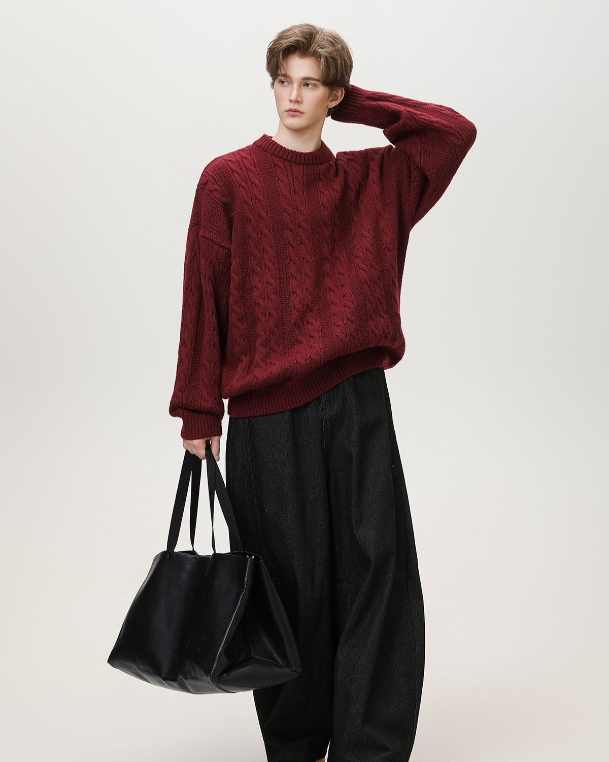 Maglione Cable Knit