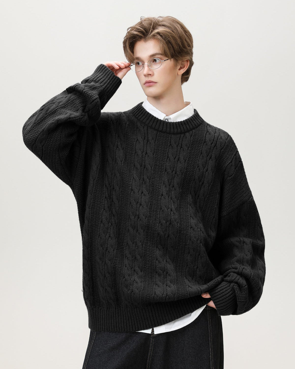 Maglione Cable Knit